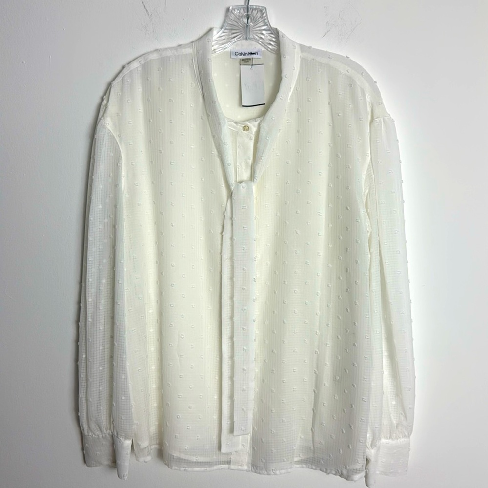 NEW Calvin Klein Long Sleeve Button Down Shirts.